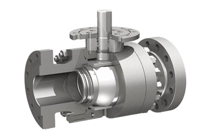 What are the possible causes and solutions for ball valve internal leakage?