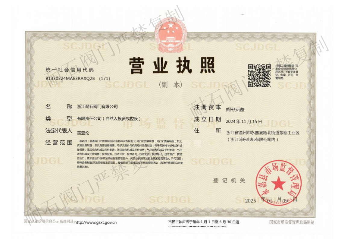 Naishi Qualification Certificate