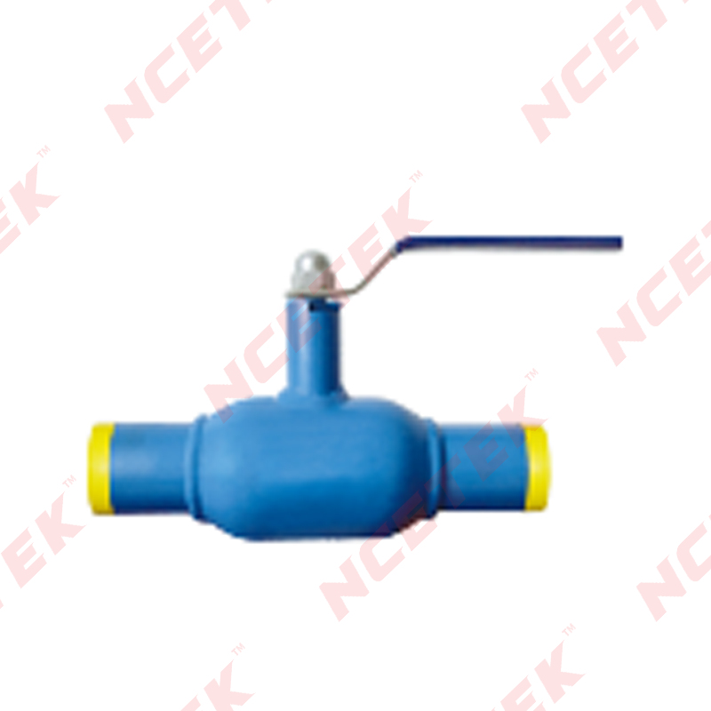 Flanged Floating Ball Valve NCETEK For Industrial Fluid Regulation