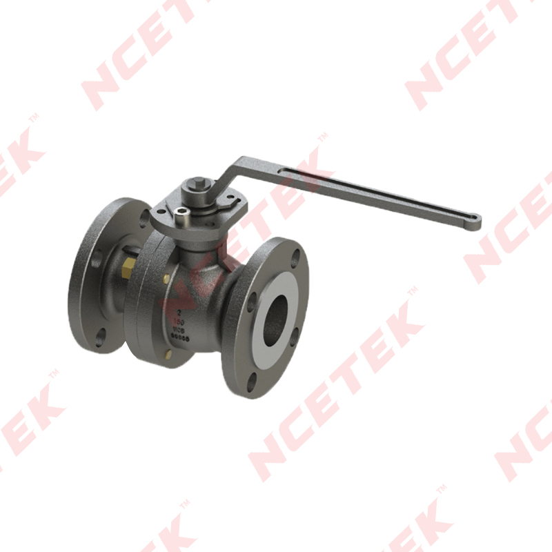 NCETEK Flanged Floating Ball Valve For Industrial Pipeline Systems