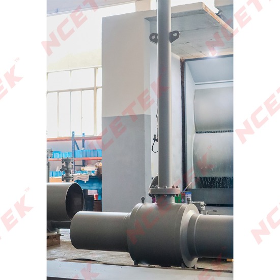 NCETEK Underground Ball Valve For Buried Pipeline