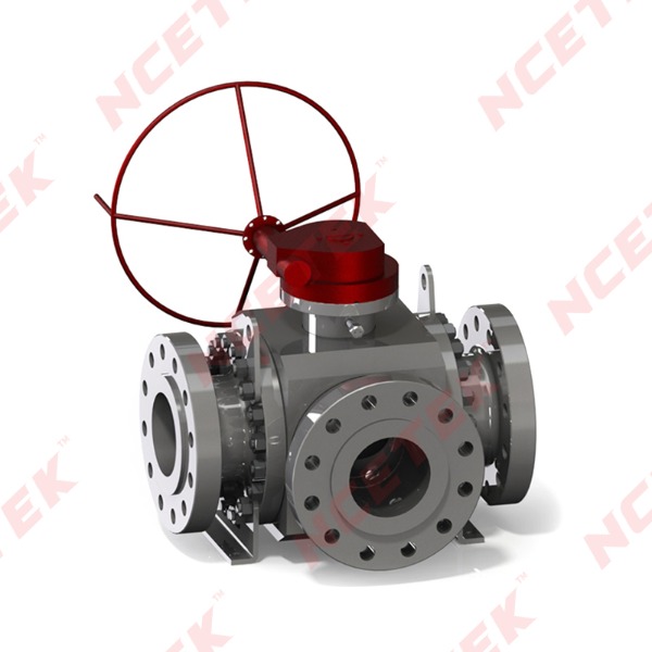 NCETEK API Floating Ball Valve For Pipeline Service