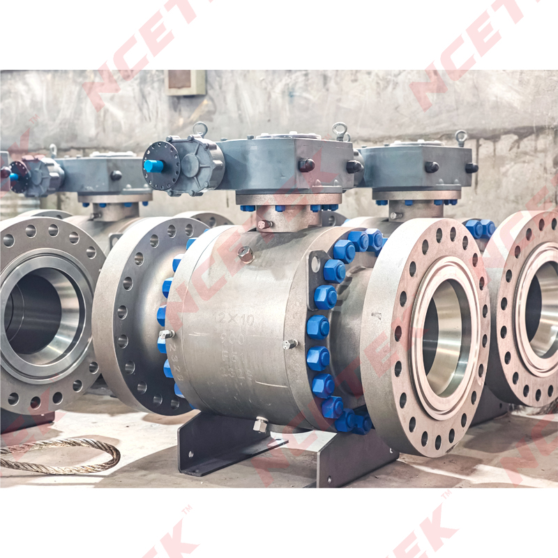 Forged Steel Trunnion Mounted Ball Valve